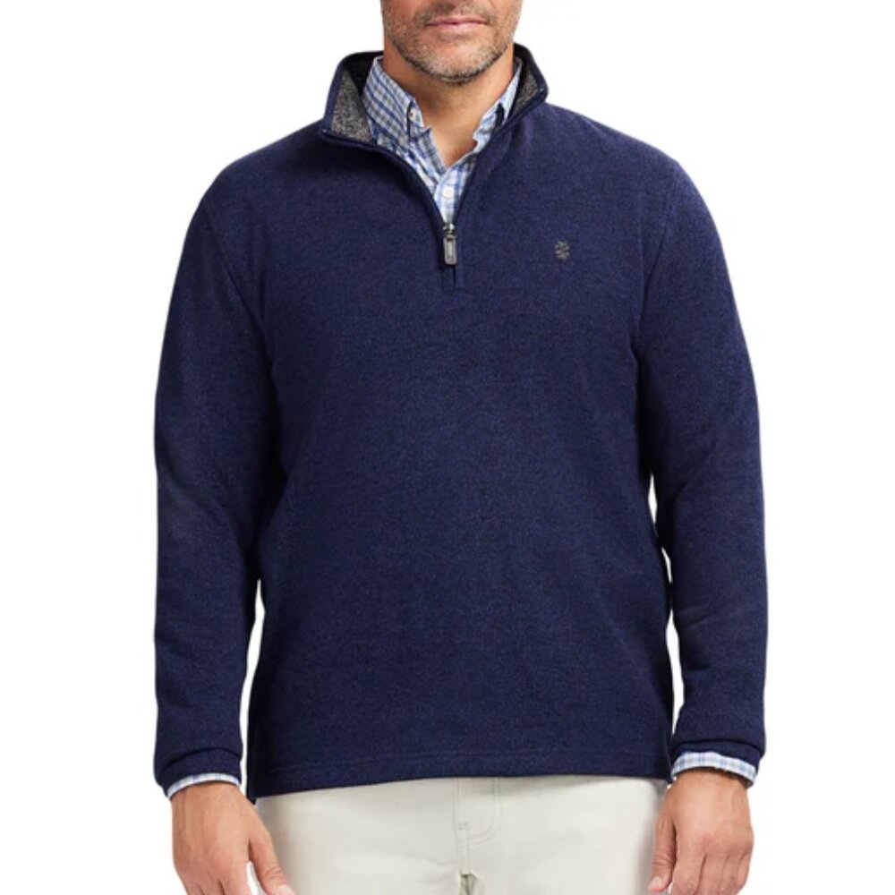 Izod Quarter Zip Sweater Fleece, Size L, Like New